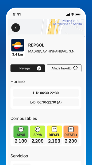 Precio Gasolineras Baratas ESP Screenshot