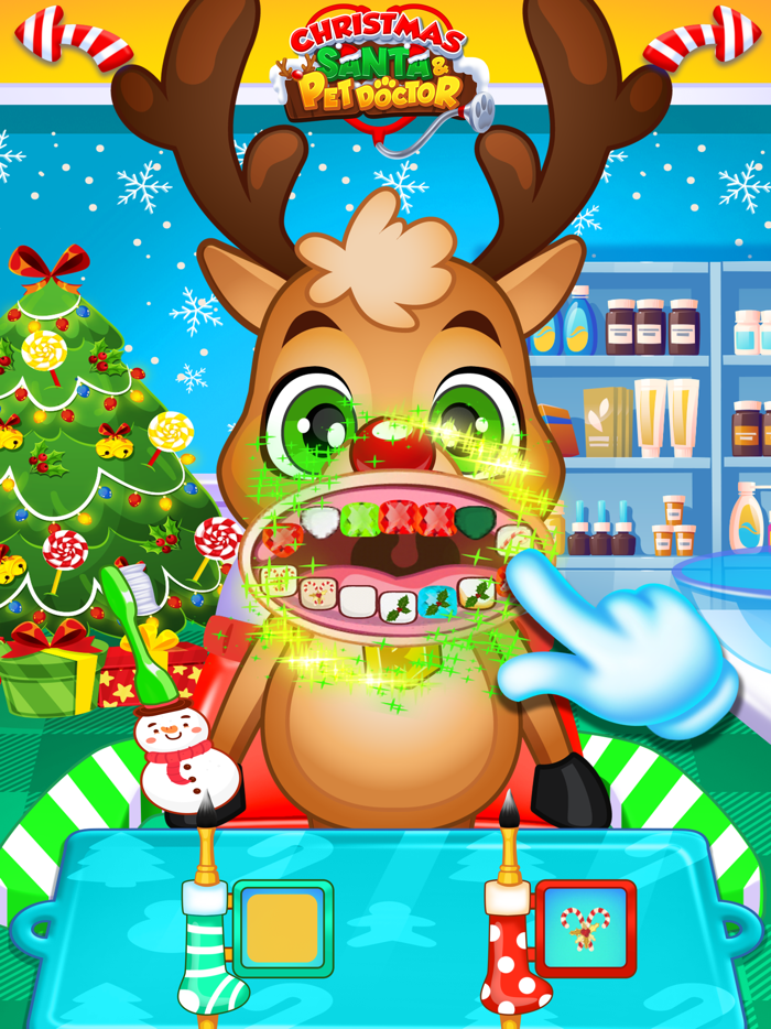 Christmas Santa Pet Doctor Vet