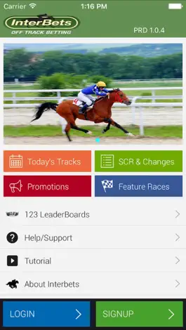 Game screenshot Interbets by Catskill OTB apk