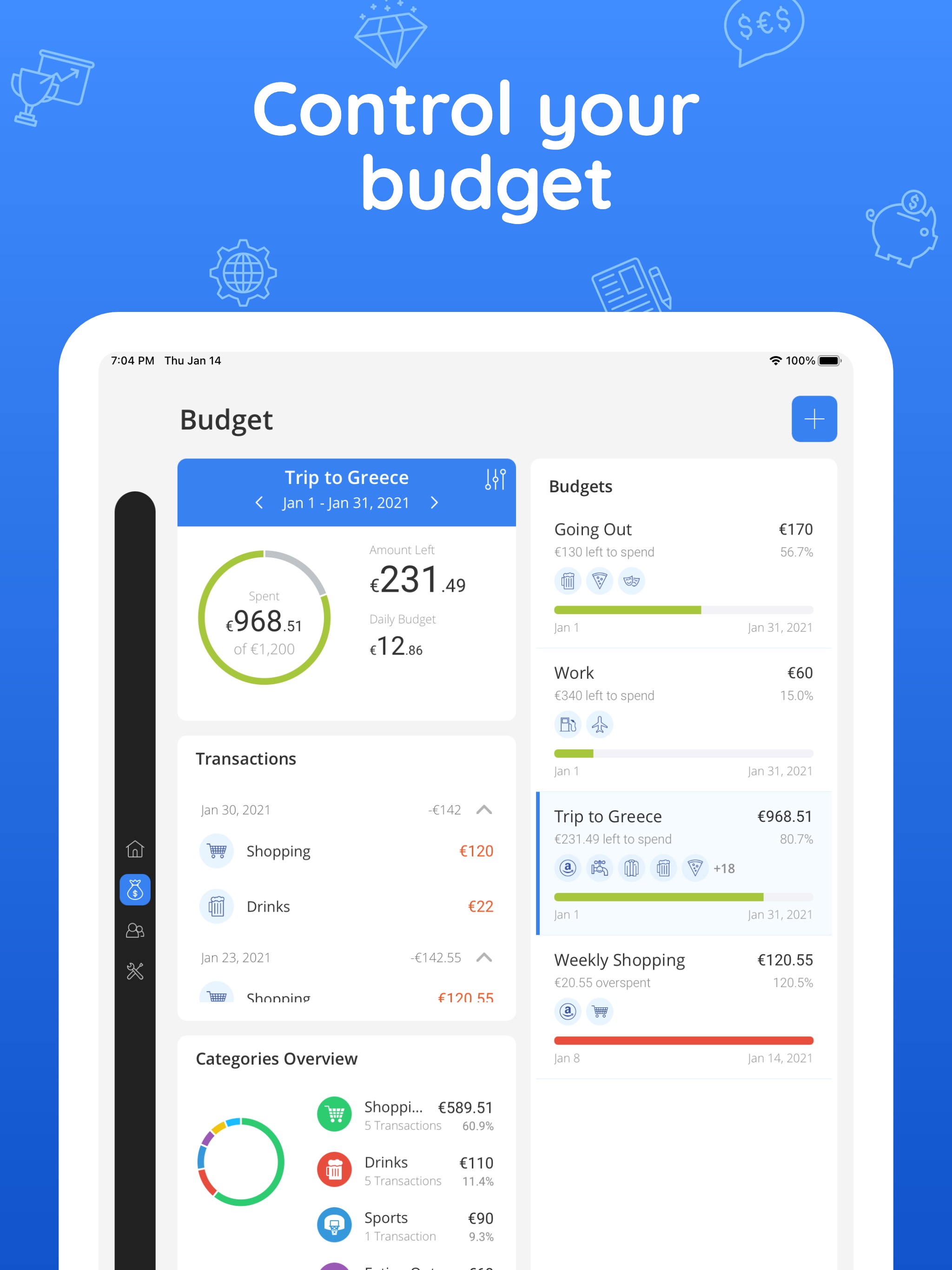 Moneyboard Budget Planner Billのおすすめ画像2