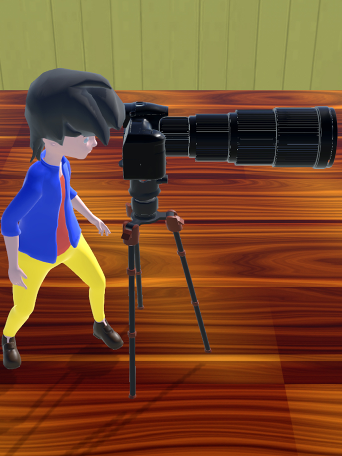 Macro Zoom game Idle Close up