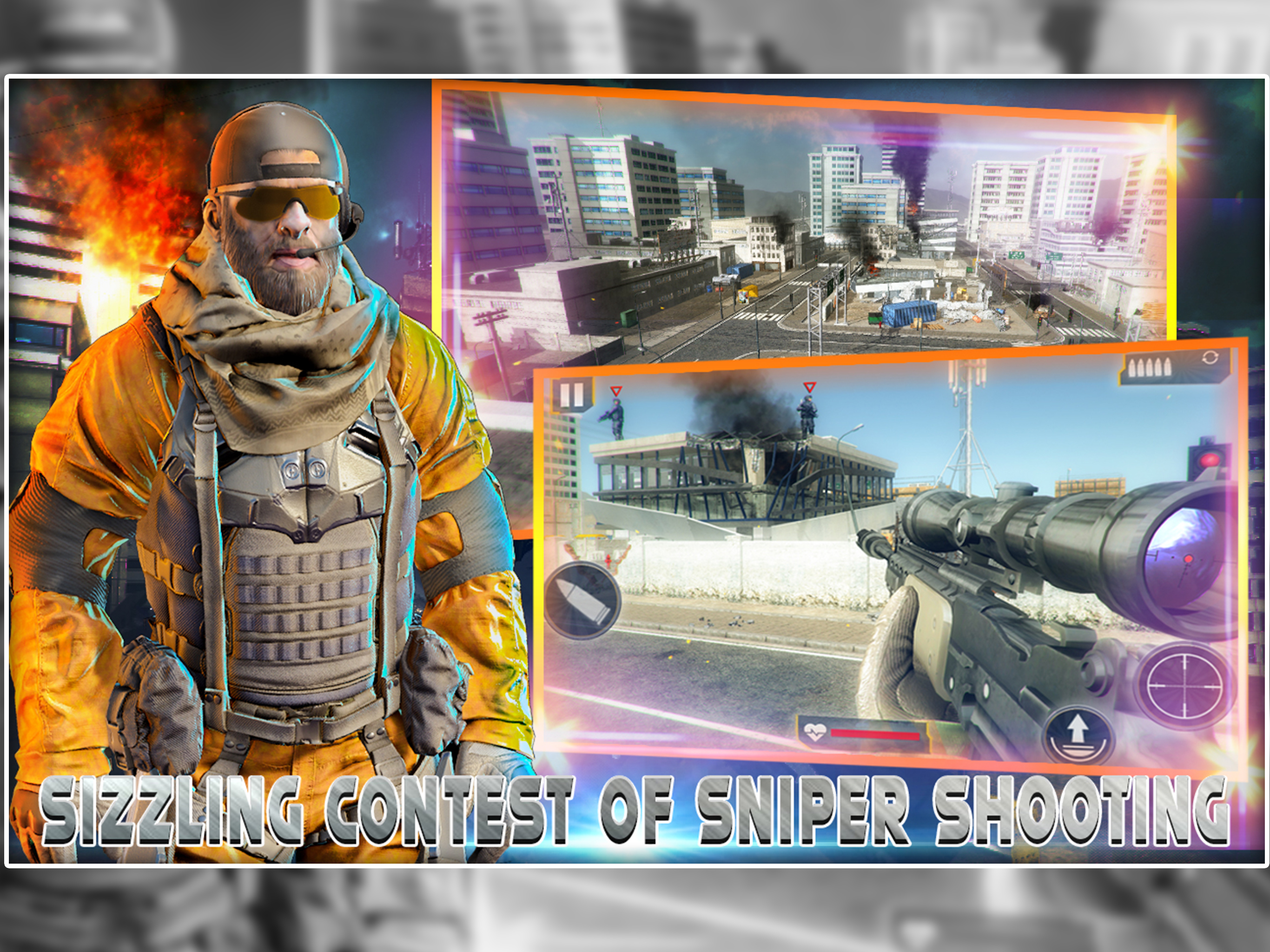 Sniper 3D : Critical War Games