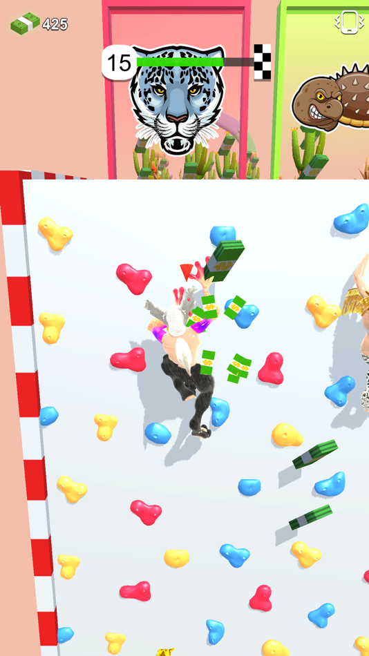 #5. Mutant Run 3D (iOS) Podle: Xiamen Sixcube Information Technology Co., Ltd.