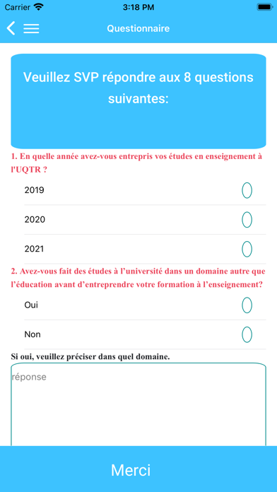 eCompagnon culturel Screenshot