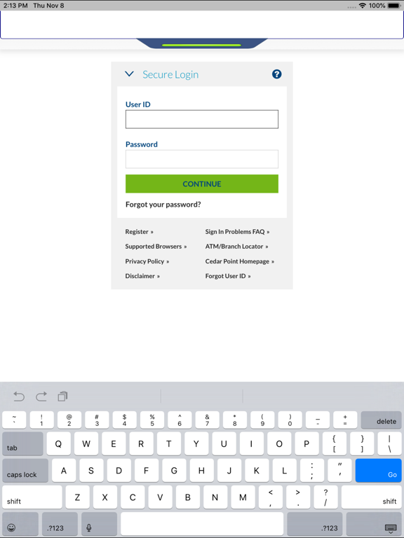 Screenshot #4 pour Cedar Point FCU