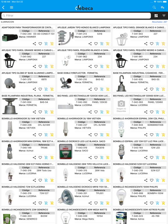 Catálogo Digital Febeca C.A. iPad screenshot 6 - Shopping app