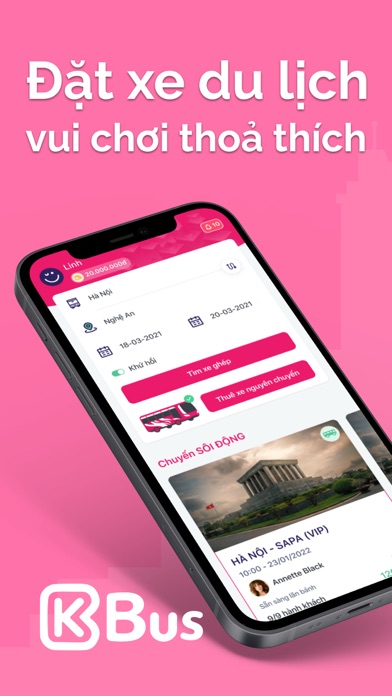 KBus - Kết nối thuê xe du lịch Screenshot