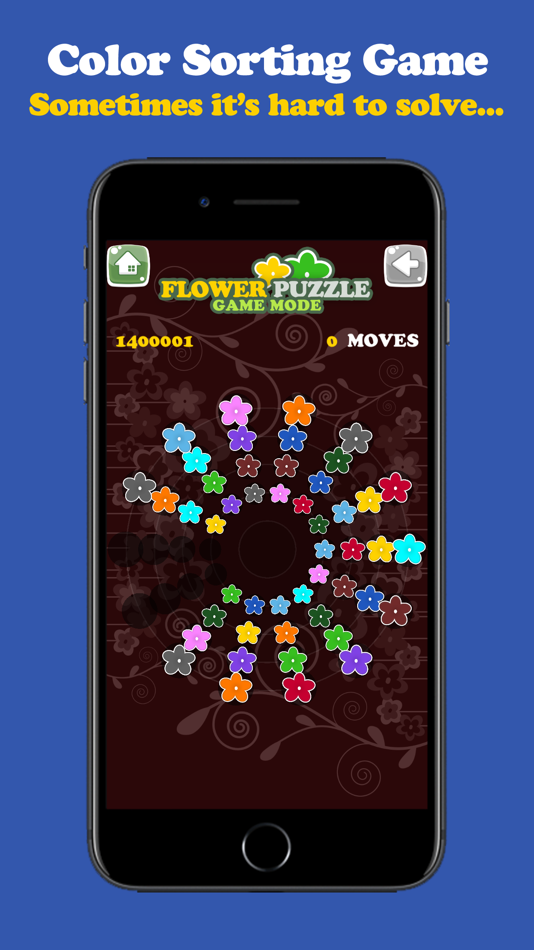 #7. Flower Sort Puzzle (iOS) Podle: dsgn s.r.o.