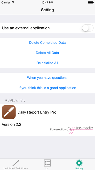 Screenshot #3 pour Unfinished Task Check