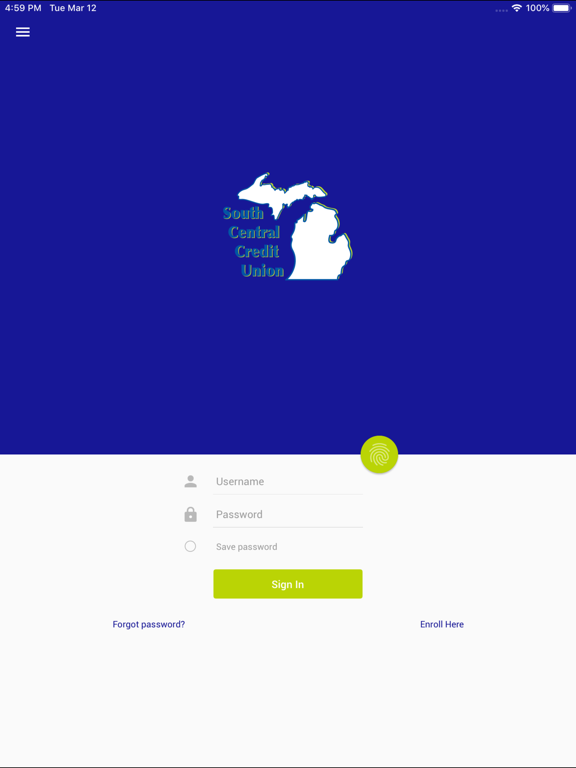 Screenshot #4 pour South Central CU Mobile App