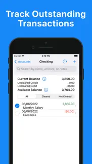 balance my checkbook iphone screenshot 4