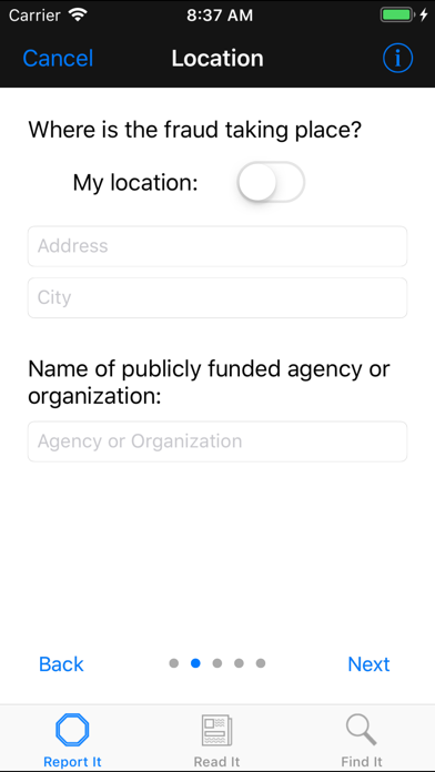 Ohio Stops Fraud Screenshot