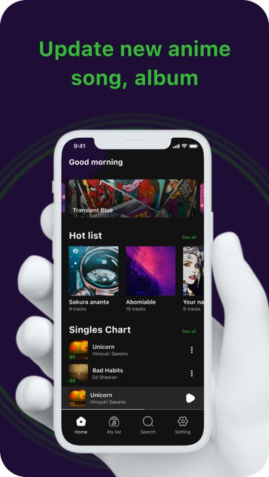 Anime Music Box Screenshot
