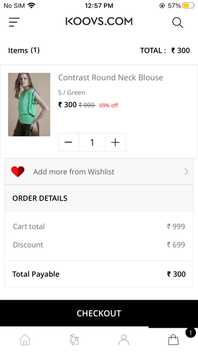 Koovs - Online Shopping App Screenshot