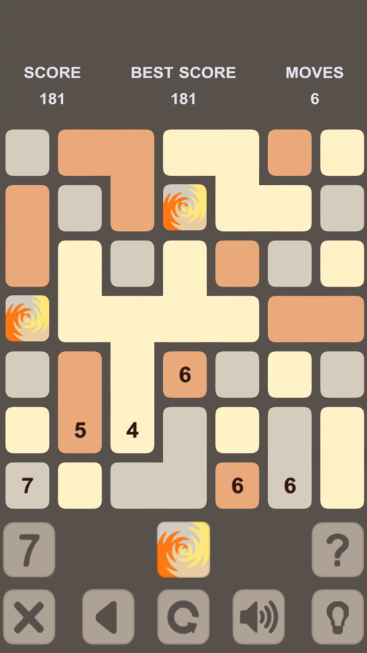 #4. Blocks Numbers Puzzle (iOS) Podle: Ruslan Goncharenko