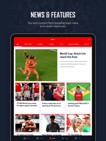 Arsenal Official Appのおすすめ画像7