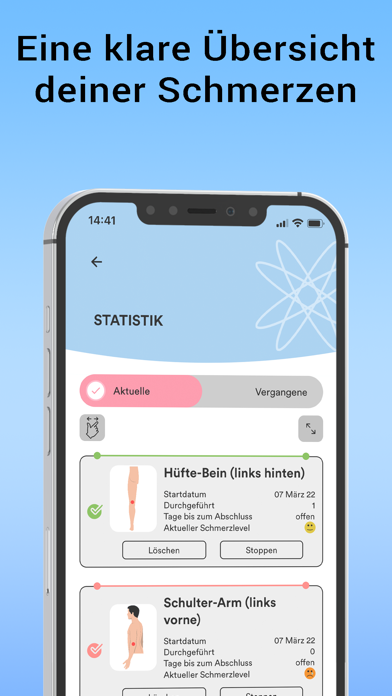 painfree2GO - gegen Schmerzen Screenshot