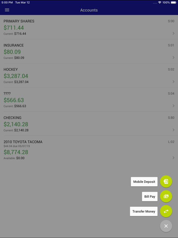 Screenshot #6 pour South Central CU Mobile App