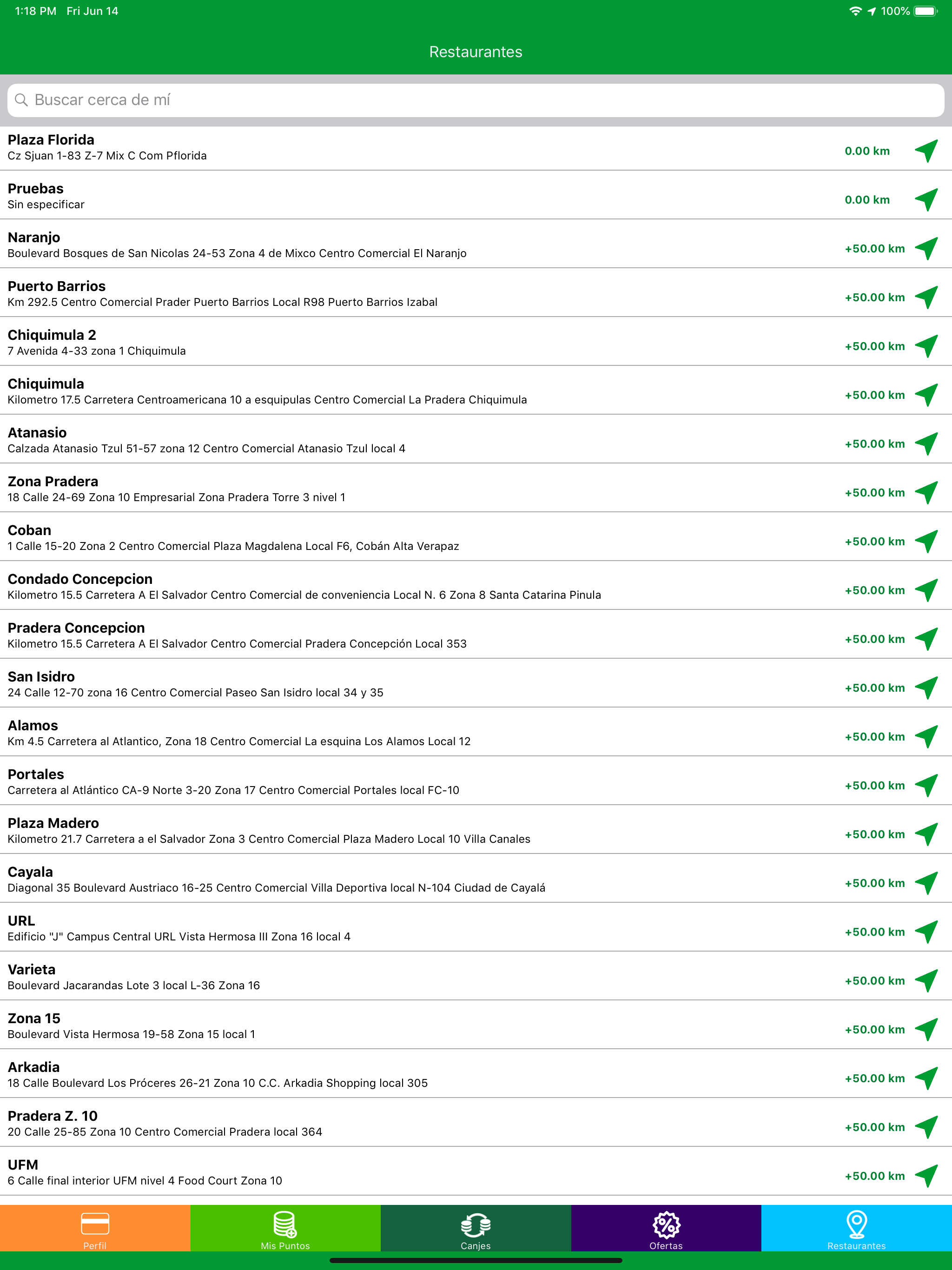 Subway Guatemala screenshot 7
