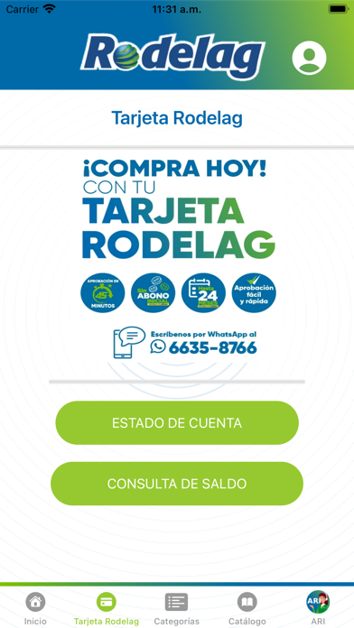 Rodelag Clientes Screenshot