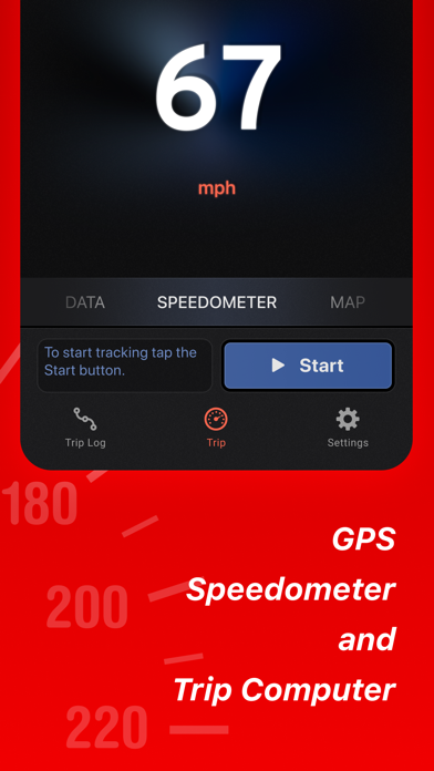 Speed Tracker: GPS Speedometer Screenshot