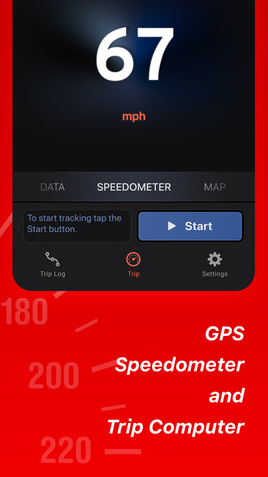 #3. Speed Tracker: GPS Speedometer (iOS) โดย: Oxagile LLC