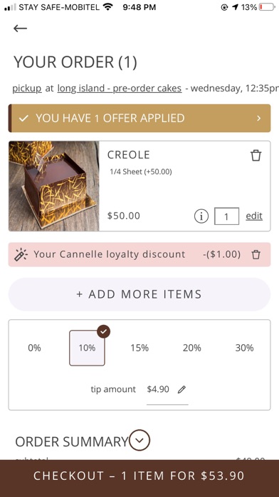 Cannelle Patisserie Screenshot