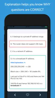 ccna 200-301. updated 2024 iphone screenshot 2