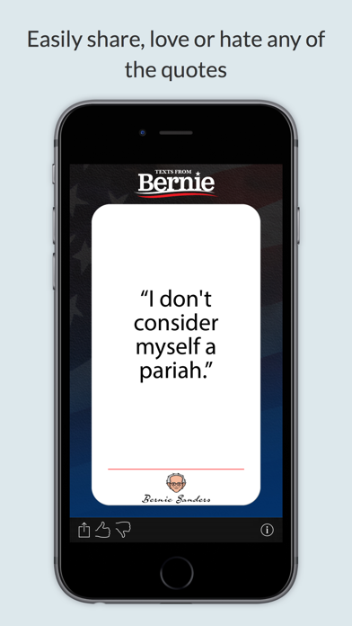 Screenshot #2 pour Texts From Bernie Sanders