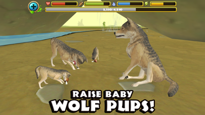 Wildlife Simulator: Wolf screenshot 4