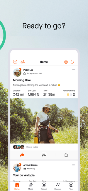 ‎Strava: Run, Bike, Hike Screenshot