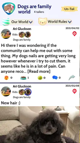 Game screenshot Licky- Social Media for Pets apk