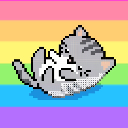 Pixel by number Color art game