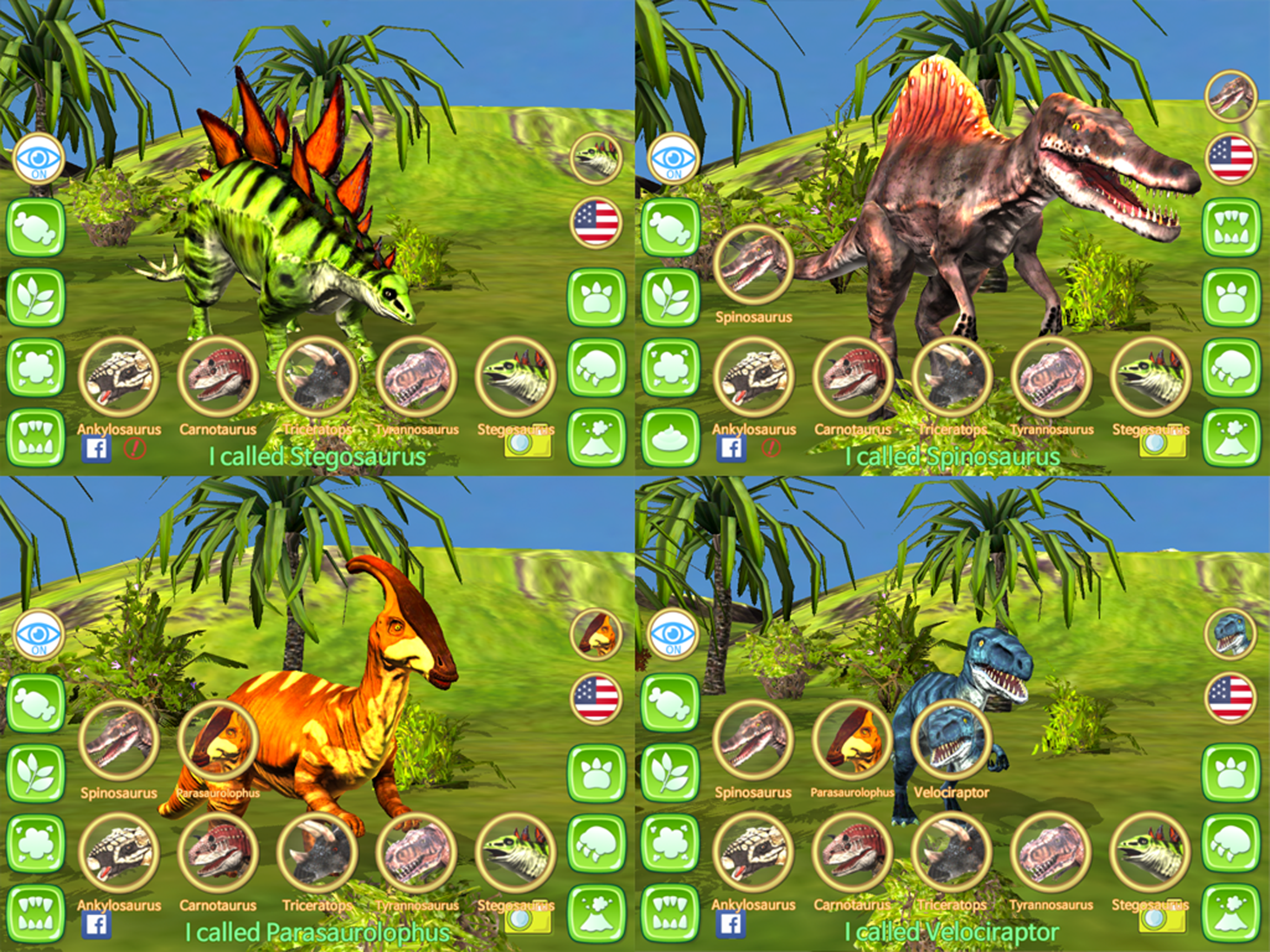 Dinosaur 3D -Augmented reality screenshot 10