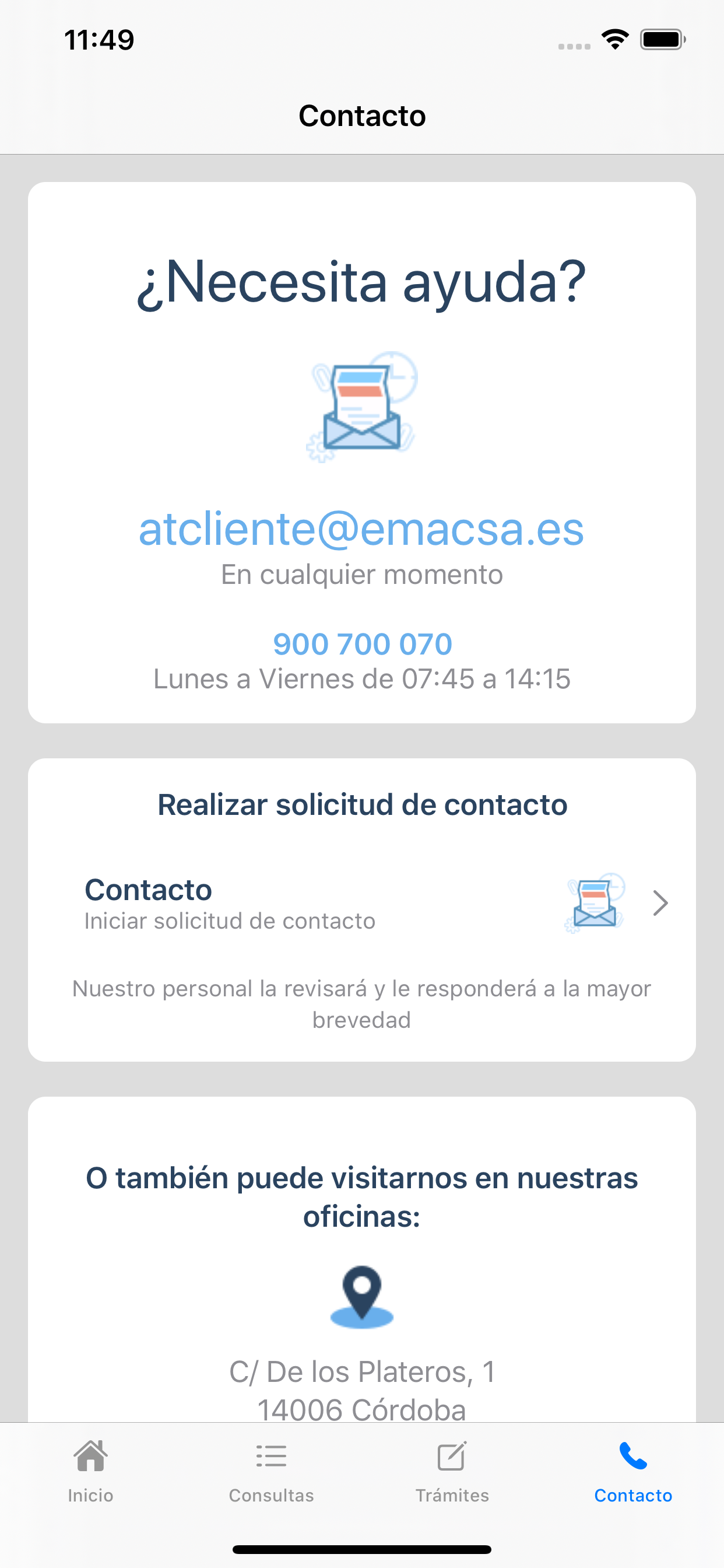 EMACSA Clientes