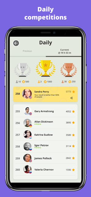 ‎QuizzLand. Quiz & Trivia game Screenshot