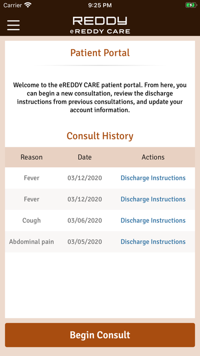 eREDDY CARE Screenshot