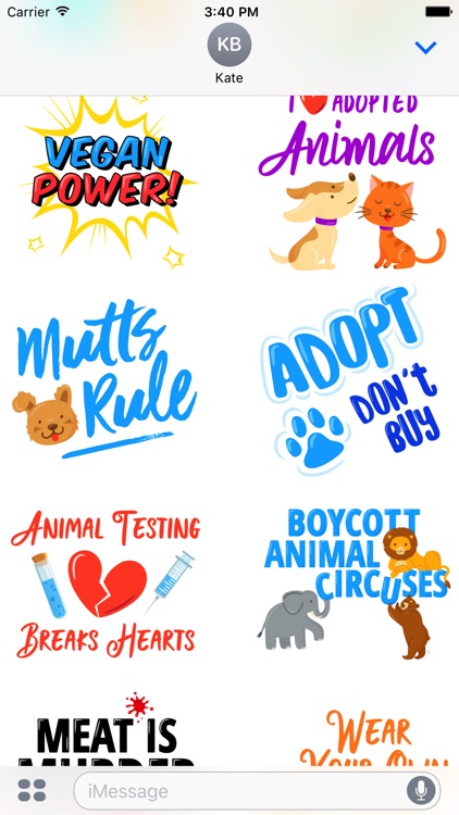 Animal Rights Stickers