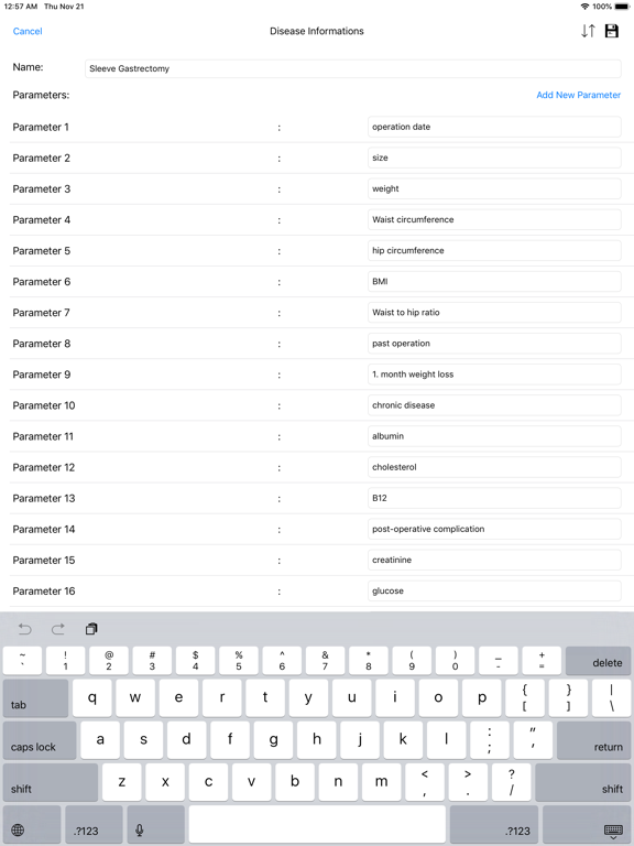 Screenshot #5 pour Medical Data
