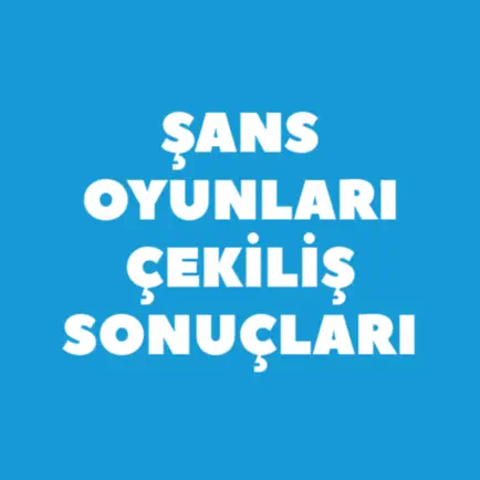 Şans Oyunları Sonucları Читы