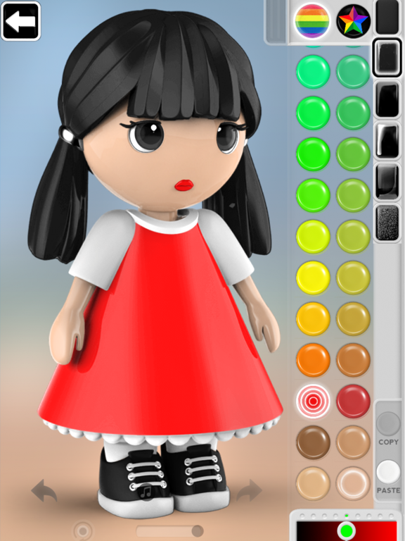 Screenshot #1 for Colorminis Kids : 3D Coloring