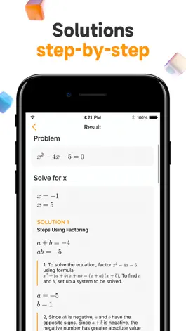 Game screenshot Math Solver-Take Photo & Solve apk