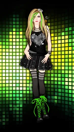 Dressup - RockStar edition screenshot 2