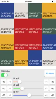 color scheme designer iphone screenshot 2