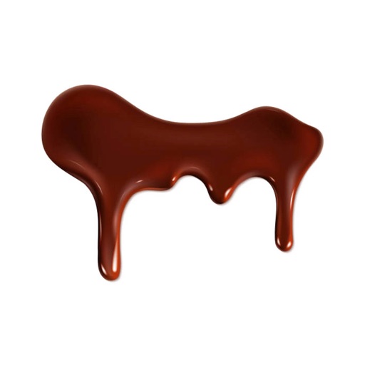 Messy Chocolate Stickers icon