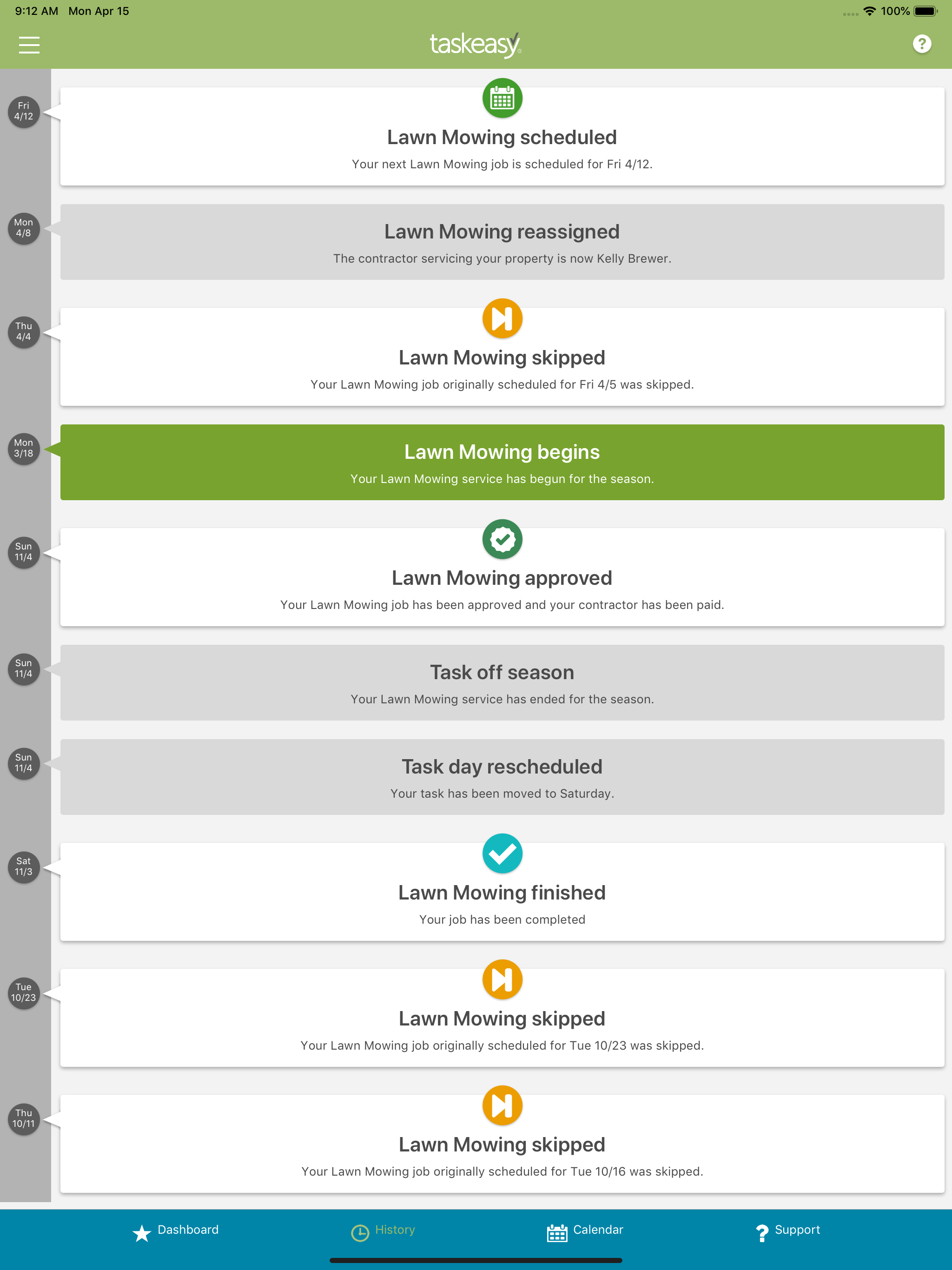 TaskEasy Yard Care screenshot 8