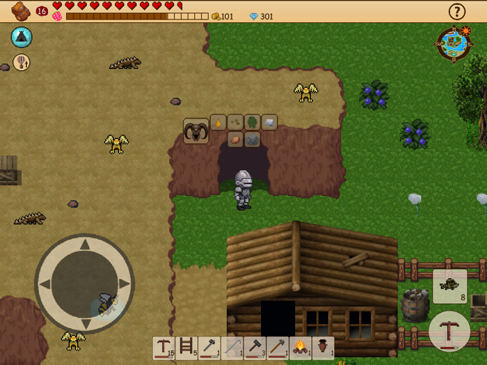 Survival RPG Open World Pixel
