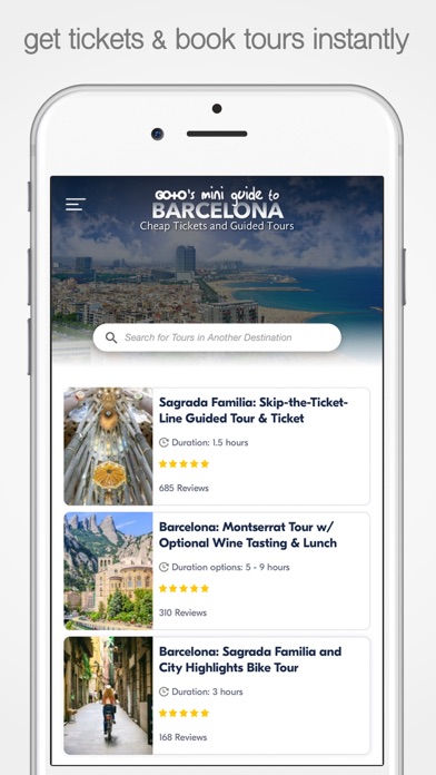 Barcelona City Guide & Maps Screenshot