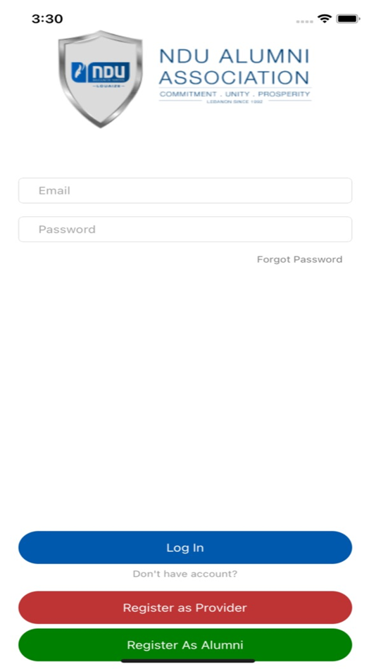 #1. Ndu Alumni (iOS) Oleh: Scrumium Solutions