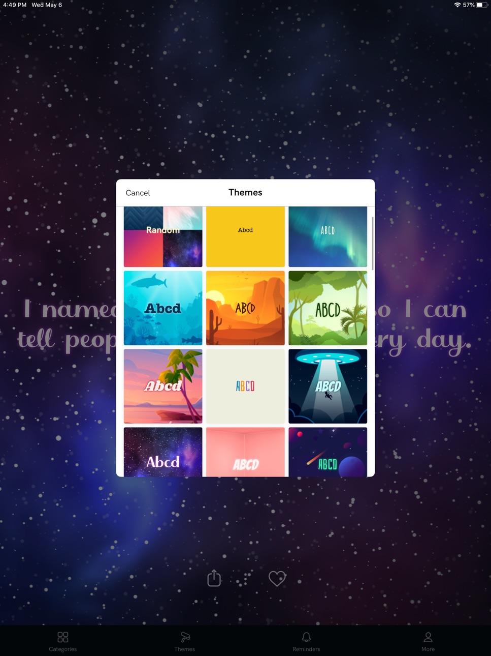 iPad screenshot